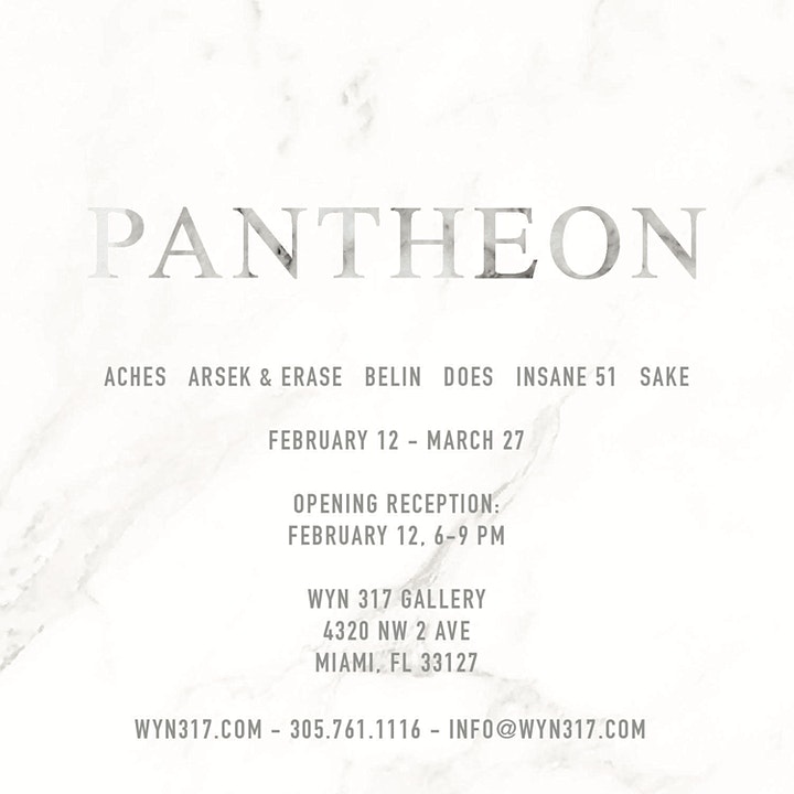 Pantheon Exhibition-Miami 2020